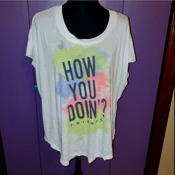 FRIENDS Other - Friends FRIENDS loungewear top How You Doin?!